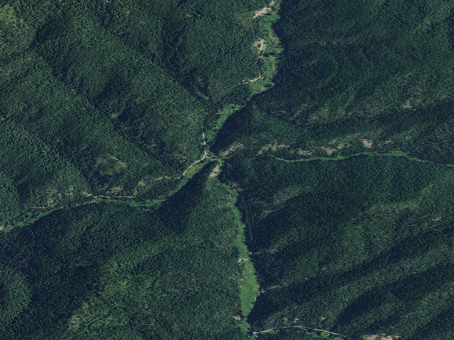 Aerial image of USFS dispersed camp — ID #389