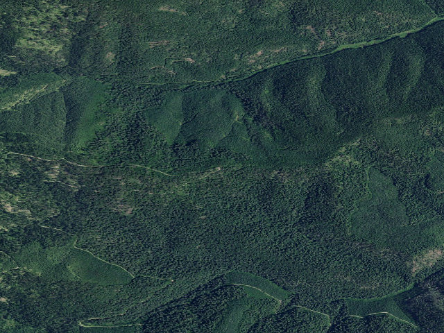 Aerial image of USFS dispersed camp — ID #405