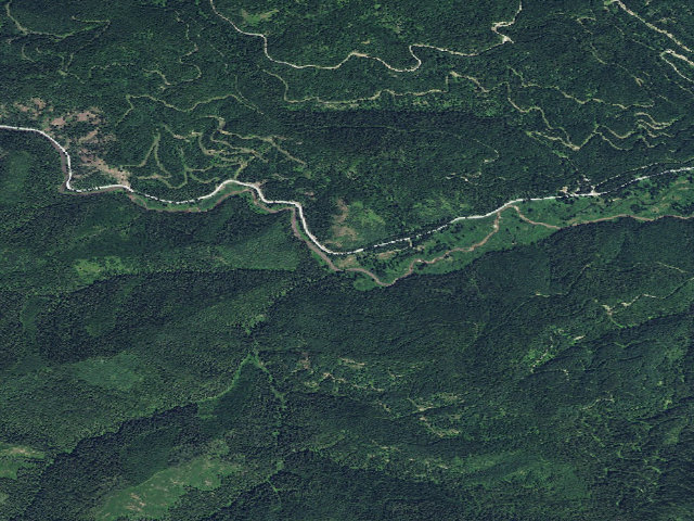Aerial image of USFS dispersed camp — ID #41
