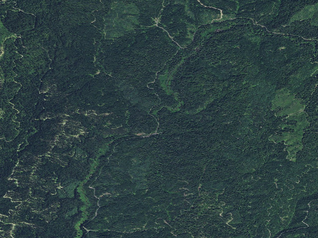 Aerial image of USFS dispersed camp — ID #414