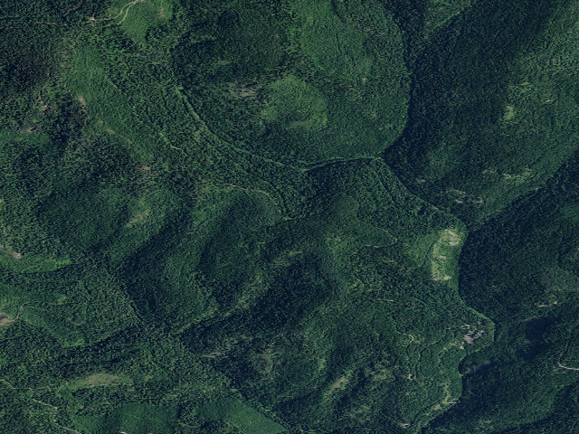 Aerial image of USFS dispersed camp — ID #430