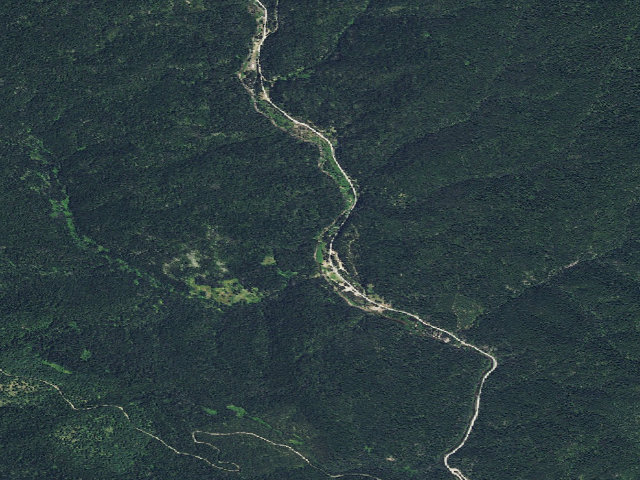 Aerial image of USFS dispersed camp — ID #44