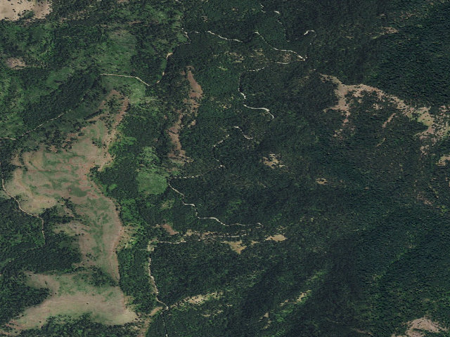 Aerial image of USFS dispersed camp — ID #441