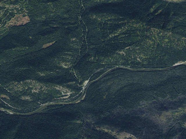 Aerial image of USFS dispersed camp — ID #446