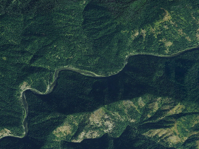 Aerial image of USFS dispersed camp — ID #458
