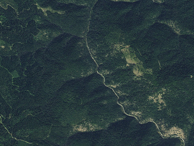 Aerial image of USFS dispersed camp — ID #46