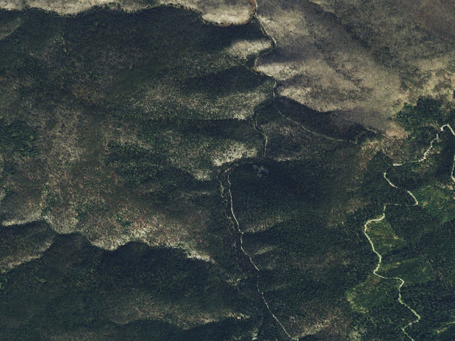 Aerial image of USFS dispersed camp — ID #460