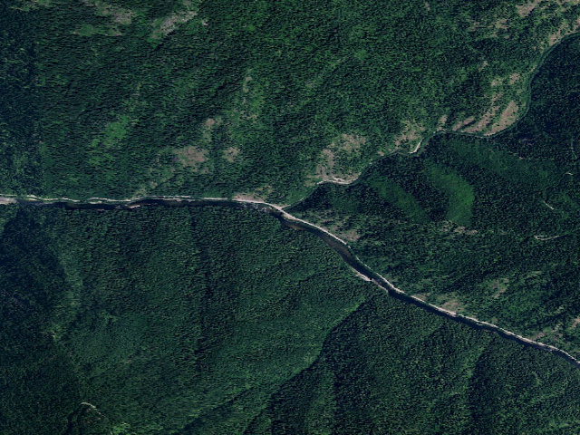 Aerial image of USFS dispersed camp — ID #462