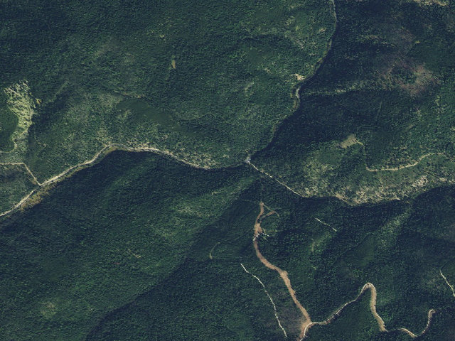 Aerial image of USFS dispersed camp — ID #465