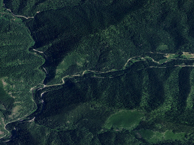 Aerial image of USFS dispersed camp — ID #472