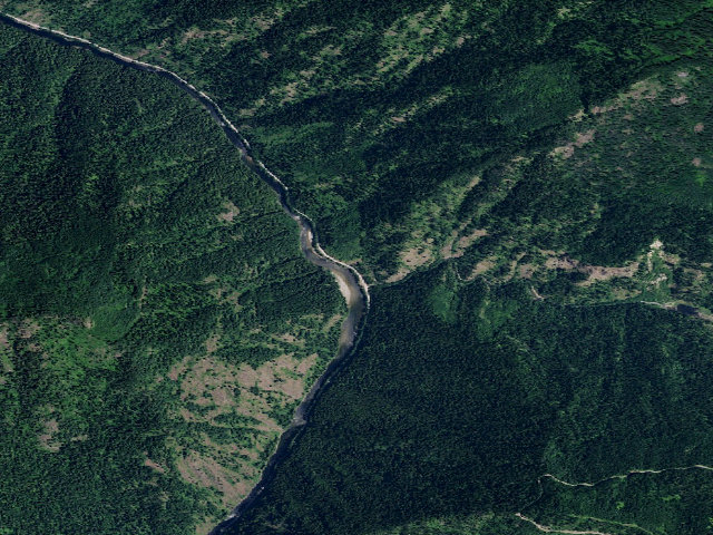 Aerial image of USFS dispersed camp — ID #474