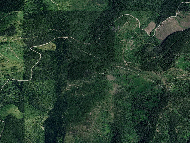 Aerial image of USFS dispersed camp — ID #476