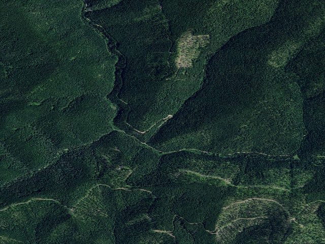 Aerial image of USFS dispersed camp — ID #482