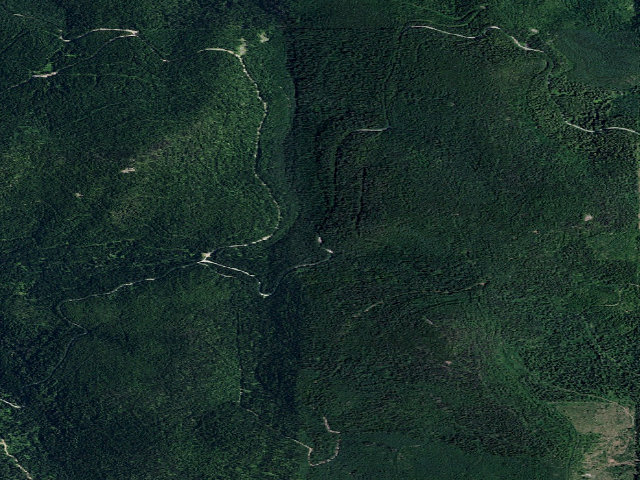 Aerial image of USFS dispersed camp — ID #493