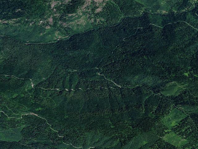 Aerial image of USFS dispersed camp — ID #494