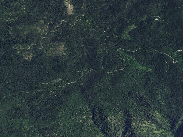 Aerial image of USFS dispersed camp — ID #5