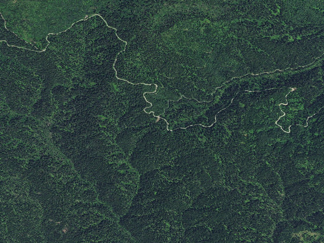 Aerial image of USFS dispersed camp — ID #501