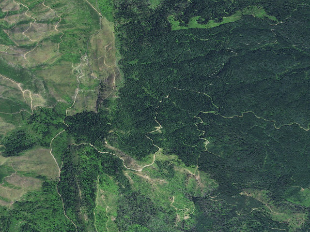 Aerial image of USFS dispersed camp — ID #504