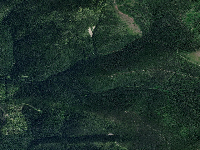 Aerial image of USFS dispersed camp — ID #505