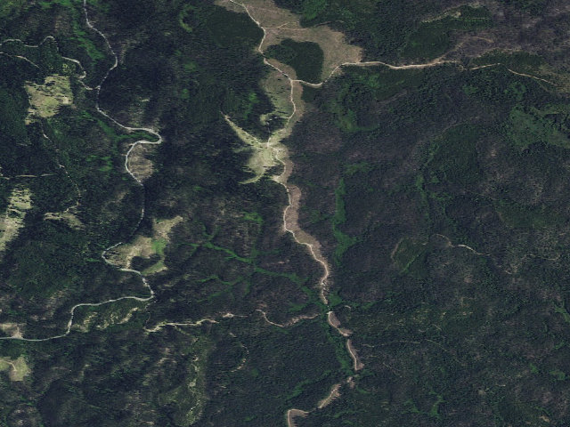 Aerial image of USFS dispersed camp — ID #507