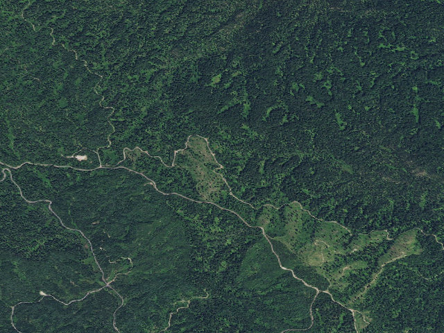 Aerial image of USFS dispersed camp — ID #508