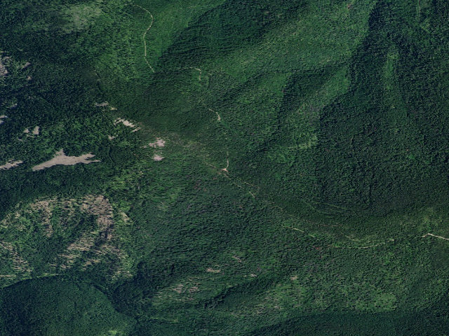 Aerial image of USFS dispersed camp — ID #510