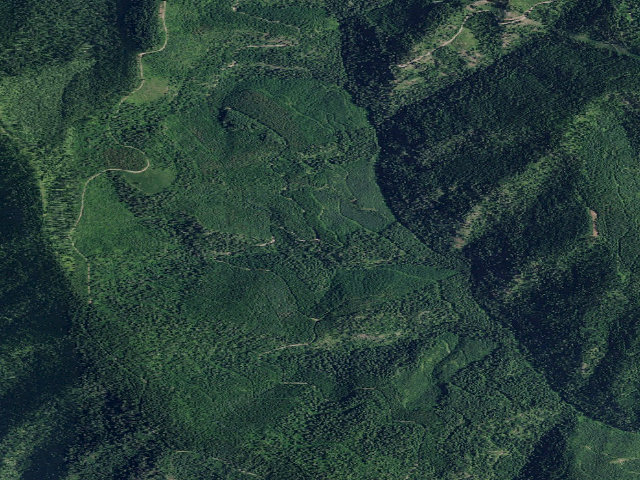 Aerial image of USFS dispersed camp — ID #511