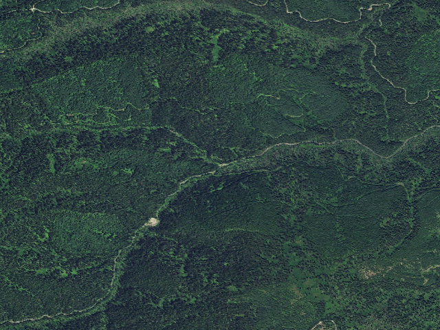 Aerial image of USFS dispersed camp — ID #513