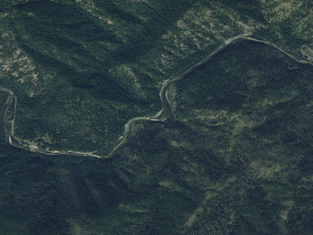 Aerial image of USFS dispersed camp — ID #515