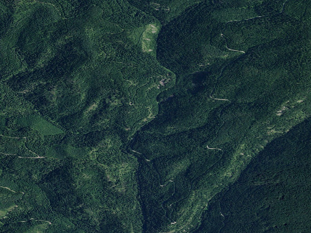 Aerial image of USFS dispersed camp — ID #52
