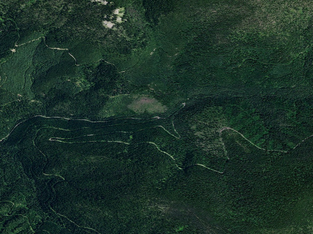 Aerial image of USFS dispersed camp — ID #533