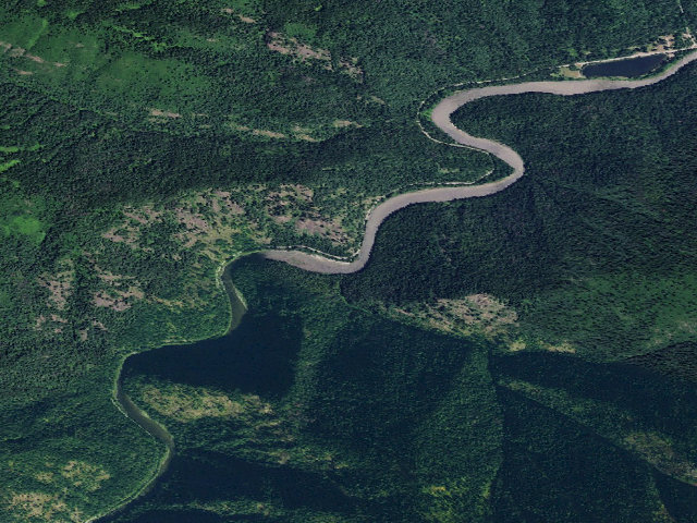 Aerial image of USFS dispersed camp — ID #54