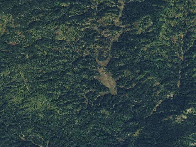 Aerial image of USFS dispersed camp — ID #542