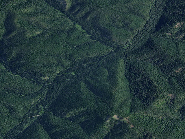 Aerial image of USFS dispersed camp — ID #548