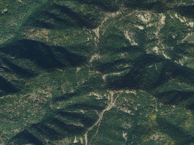 Aerial image of USFS dispersed camp — ID #549
