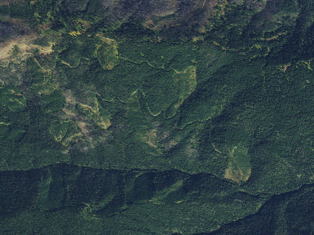 Aerial image of USFS dispersed camp — ID #554