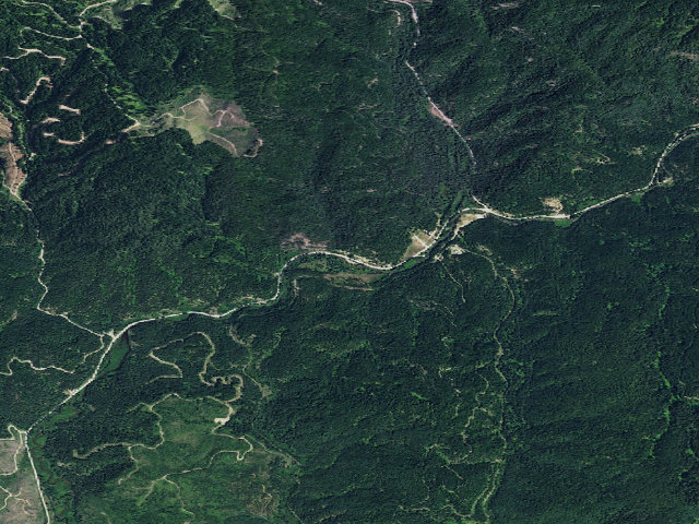 Aerial image of USFS dispersed camp — ID #557