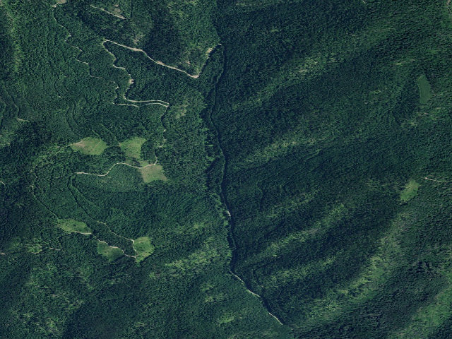 Aerial image of USFS dispersed camp — ID #560