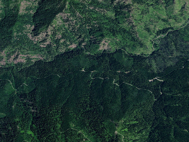 Aerial image of USFS dispersed camp — ID #563