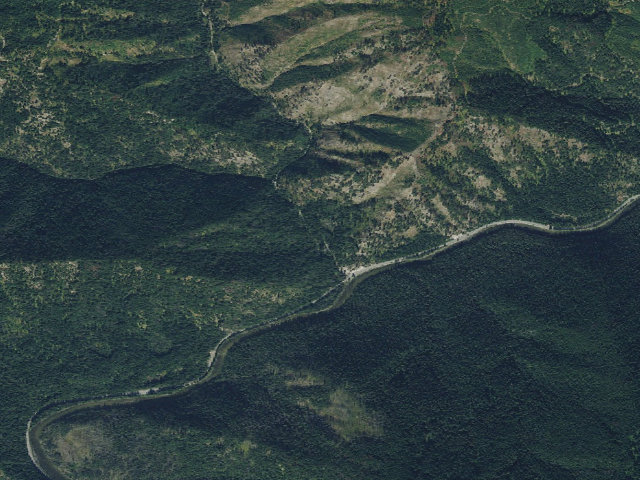 Aerial image of USFS dispersed camp — ID #564