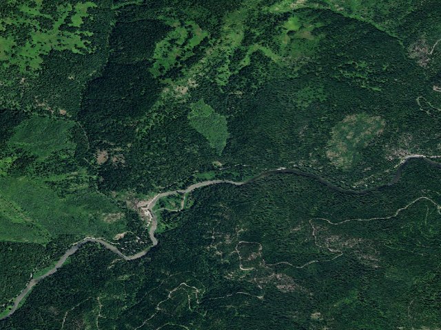 Aerial image of USFS dispersed camp — ID #565