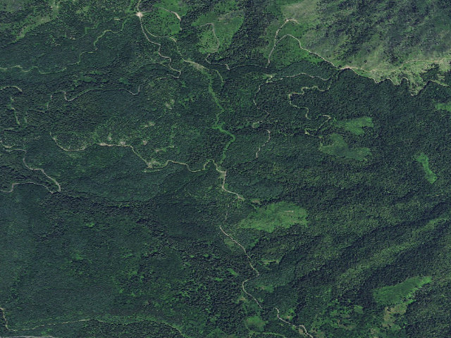 Aerial image of USFS dispersed camp — ID #568