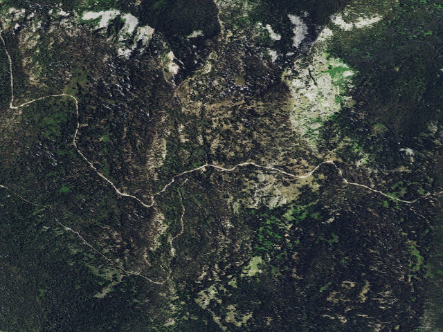 Aerial image of USFS dispersed camp — ID #569