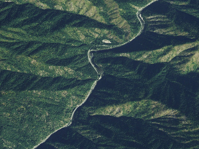 Aerial image of USFS dispersed camp — ID #571