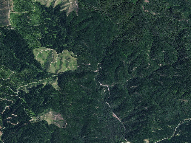 Aerial image of USFS dispersed camp — ID #572