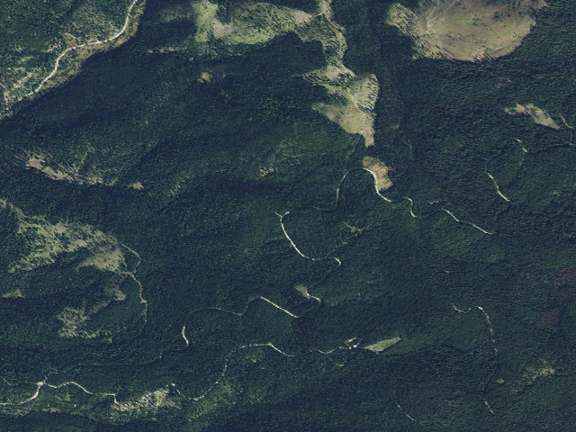 Aerial image of USFS dispersed camp — ID #578