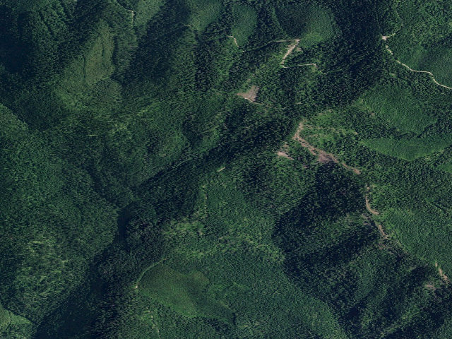 Aerial image of USFS dispersed camp — ID #584