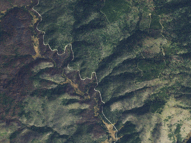 Aerial image of USFS dispersed camp — ID #59