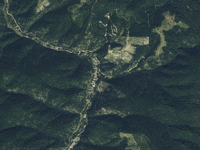 Aerial image of USFS dispersed camp — ID #590