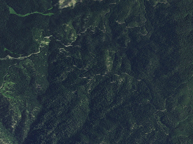 Aerial image of USFS dispersed camp — ID #596